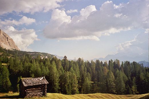 Hütte Armentare in Wengen (La Val)