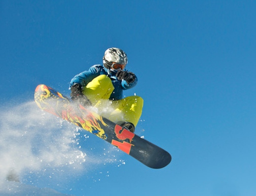 Snowboarden Ortler Skiarena