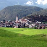 Blick auf Kastelruth (Seiser Alm)