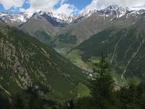 Das Schnalstal in Südtirol