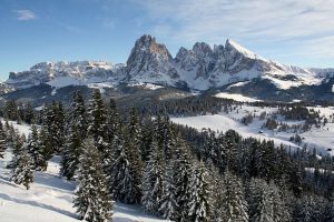 Die Seiser Alm im Winter