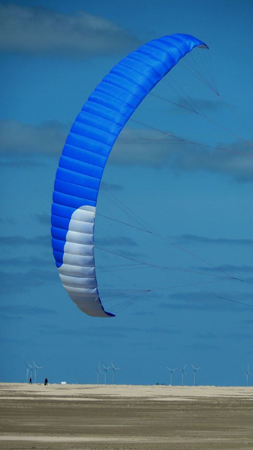 Kiteboarden in Graun