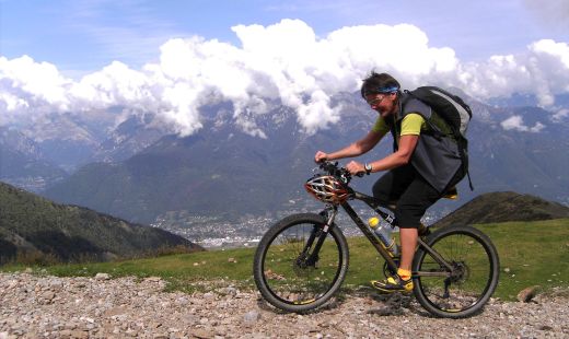 Fahrradfahren in Schlanders