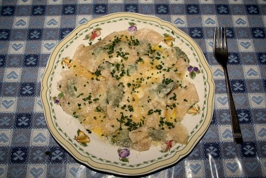 Schlutzkrapfen Rezept aus Südtirol