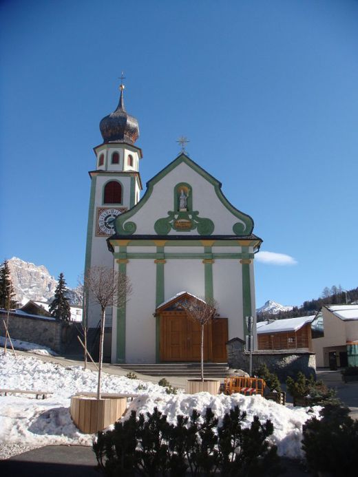 Kirche in St. Kassian