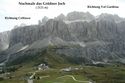 Blick zum Grödner Joch, Corvara